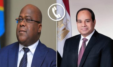 الرئيس السيسي يتلقى اتصالاً هاتفياً من رئيس الكونغو الديمقراطية لبحث مجالات التعاون