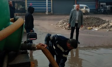 محافظ الغربية يتابع جهود رفع نواتج الأمطار في مراكز ومدن المحافظة