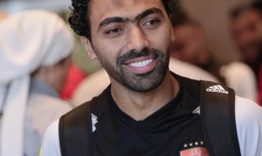 لاعبو الأهلي يتحدثون لوسائل الإعلام قبل مرانهم الختامي  