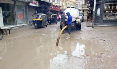 محافظ كفرالشيخ: حملات مكثفة للنظافة وتطهير شبكات صفايات الأمطار والصرف الصحى