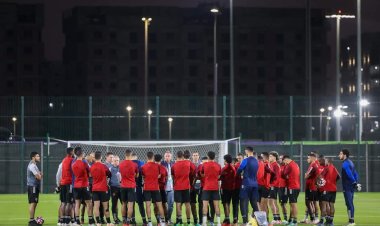 تفاصيل المران الختامي للأهلي استعدادًا لمباراة اتحاد جدة