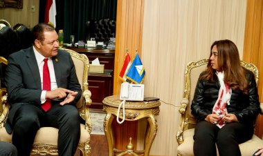 رئيس الاعتماد والرقابة يبحث مع محافظ دمياط سبل تجهيز المنشآت الصحية بالمحافظة