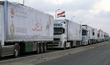 دخول 96 شاحنة مساعدات لـ قطاع غزة.. و21 مصابا يصلون مصر للعلاج