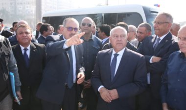 تنفيذه خلال عام.. وزير النقل يتفقد إنشاء كوبرى السكة الحديد بسخا بتكلفة 370 مليون جنيه