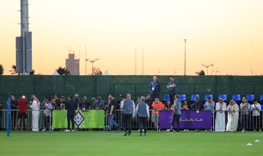 مران الأهلي مفتوح أمام وسائل الإعلام لمدة 15 دقيقة