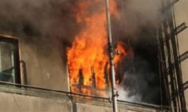 وفاة مصابة في حريق شقة بحدائق القبة بسبب انفجار اسطوانة بوتاجاز