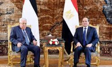 أبو مازن يهنئ الرئيس السيسي بفوزه فى الانتخابات الرئاسية 2024