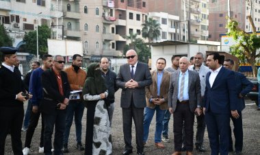 افتتاح ساحة انتظار  بمدينة قنا لتحقيق السيولة المرورية