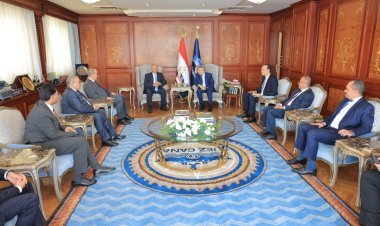 وزير النقل ورئيس هيئة قناة السويس يبحثان مع شركة «البحري» السعودية الشراكة والتعاون في مجال النقل البحري