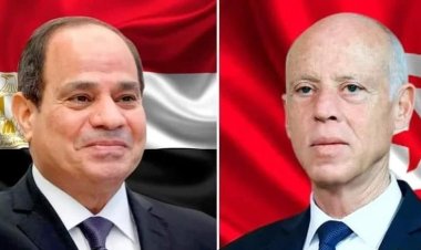 عاجل| الرئيس عبد الفتاح السيسي يتلقى اتصالًا هاتفيًا من الرئيس التونسي
