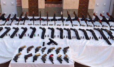 ضبط 44 قطعة سلاح نارى و12 قضية مخدرات فى أسيوط وأسوان ودمياط 