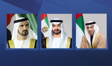 رئيس دولة الإمارات ونائباه يهنئون أمير دولة الكويت بمناسبة توليه مقاليد الحكم