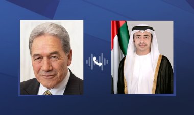 عبدالله بن زايد ونائب رئيس الوزراء وزير الخارجية النيوزيلندي يبحثان هاتفيا علاقات البلدين