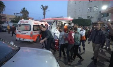 الهلال الأحمر الفلسطيني: الاحتلال يحاصر مركز إسعاف في جباليا