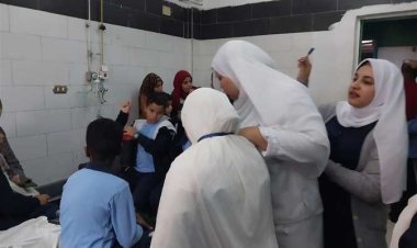"بسبب غاز مجهول" إصابة 38 تلميذًا ومعلمًا باختناق بمدرسة في قنا