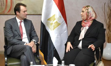 وزيرة التضامن تستقبل وزير التجارة الخارجية والتعاون الإنمائي الهولندي