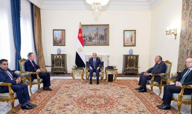 الرئيس السيسي يستقبل وزير خارجية المملكة المتحدة