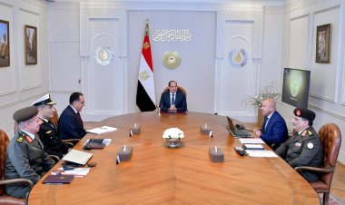 الرئيس يتابع المشروعات القومية التي تنفذها وزارة النقل