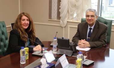 وزير الكهرباء يستقبل السفيرة الأمريكية لبحث سبل التعاون