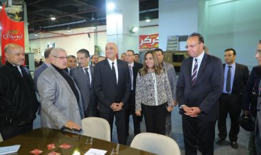 على مساحة 6 آلاف متر.. افتتاح معرض الأثاث "صنع في دمياط"