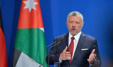 العاهل الأردني يلتقي الرئيس الفرنسي لبحث وقف إطلاق النار في غزة