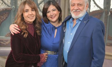 حصريًا.. أول ظهور للعروسين سامح الصريطي وحنان في «صاحبة السعادة» برفقة أبنائهم