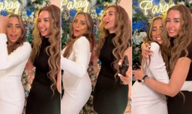 في أول ظهور لها عقب الطلاق.. هنا الزاهد ترقص في خطوبة صديقتها لينا الطهطاوي