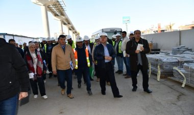 للمرة الثانية.. وزير النقل يتابع التقدم في معدلات تنفيذ مشروع مونوريل شرق النيل