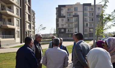 مسئولو الإسكان في جولة تفقدية بمدينة الشيخ زايد لمتابعة المشروعات الجارية 