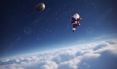 ناسا تعلن عن ظهور سانتا كلوز في سماء بريطانيا في ليلة عيد الميلاد