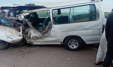 إصابة 15 في حادث تصادم بمحور بن زايد بالعاصمة الإدارية