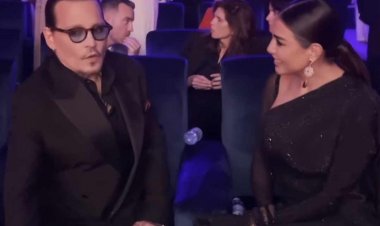 ياسمين صبري تكشف سر اللقاء الذي جمعها بالنجم جوني ديب