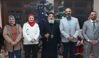حزب ”المصريين“ بالبحر الأحمر يقدم التهنئة للأخوة الأقباط بعيد الميلاد المجيد