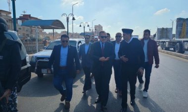 محافظ كفر الشيخ يتفقد تطوير مجمع المواقف ورصف «الدائري»