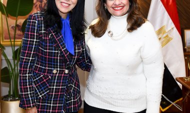 وزيرة الهجرة تستقبل الكاتبة سماح أبو بكر عزت لبحث التعاون بالمرحلة الثانية من مبادرة «اتكلم عربي»