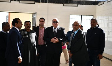 ضمن مشروعات برنامج التنمية المحلية.. محافظ قنا يتفقد مجزر المنيرة الحديثة