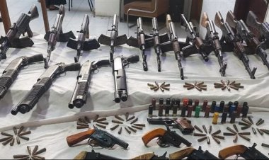 ضبط 35 سلاح نارى و14 قضية مخدرات في أسيوط وأسوان ودمياط 