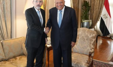 وزير الخارجية يستقبل نظيره الأردني بمقر وزارة الخارجية