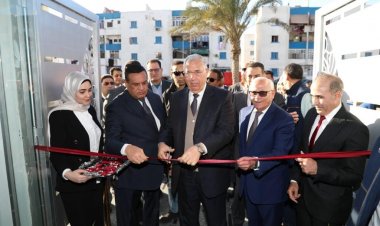 وزيرا التنمية المحلية والزراعة يفتتحان المركز التكنولوجي لإصدار تراخيص المحال ببورسعيد