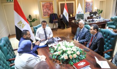 وزير الصحة يبحث مع رئيس جامعة العلمين  تعزيز التعاون في مجال التدريب