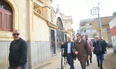 محافظ الغربية يتفقد محيط كنائس مركز ومدينة بسيون استعدادًا لأعياد الميلاد