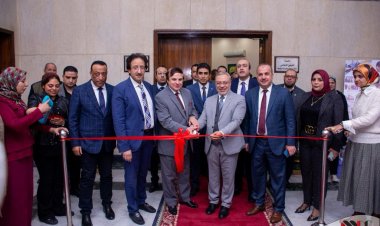 رئيس جامعة طنطا  يفتتح معرض الابتكارات الطلابية  لدعم ريادة الأعمال
