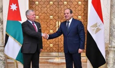 الرئيس السيسي والملك عبد الله يجددان رفضهما التام محاولات تصفية القضية الفلسطينية