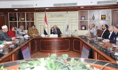 محافظ بني سويف  يناقش مع وفد «إنقاد الطفولة» مستجدات مشروع «قرية متعلمة»