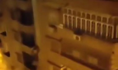 تفاصيل انهيار عقارين متجاورين في روض الفرج بالقاهرة