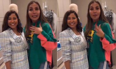 بعد انفصالها عن حسام حبيب.. أول ظهور لـ شيرين في بيت تصميم أزياء في دبي (فيديو)