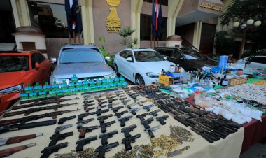 القبض على تشكيل عصابى بحوزته مخدرات ثمنها 122 مليون جنيه بالقاهرة والجيزة (صور)