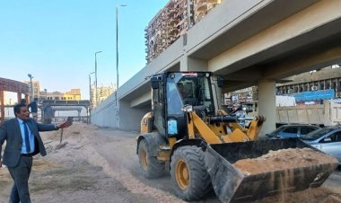 بدء أعمال تطوير ورفع كفاءة حديقة ميدان الثقافة بحي شرق سوهاج