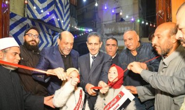 محافظ الغربية يفتتح جامع الأمير  زهير بسوق اللبن بالمحلة