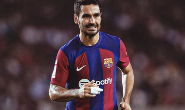 صورة| إصابة جوندوجان في الرأس ونقله إلى المستشفى